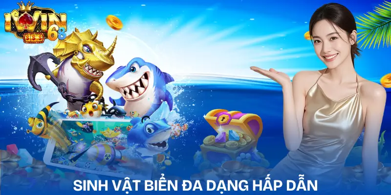 Bắn Cá Đại Thần IWIN | TOP 4 Chiến Thuật Săn Cá Hiệu Quả 2026 ban-ca-dai-than-iwin-he-sinh-vat-bien-da-dang